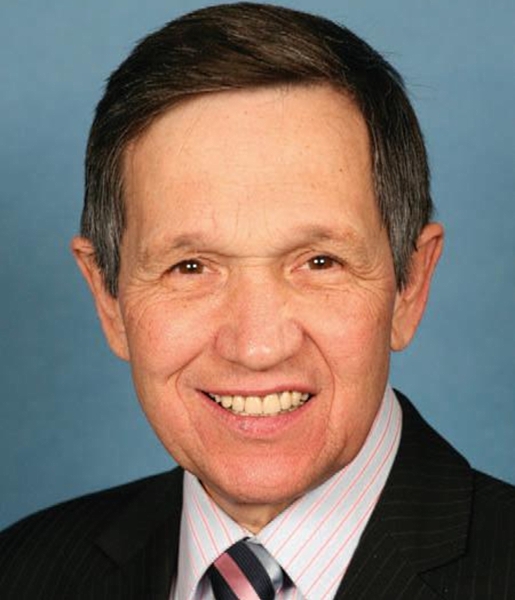 Representative Dennis Kucinich a Democrat from Ohio is suing the cafeteria