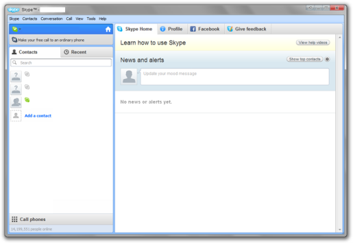 how to do skype to skype call