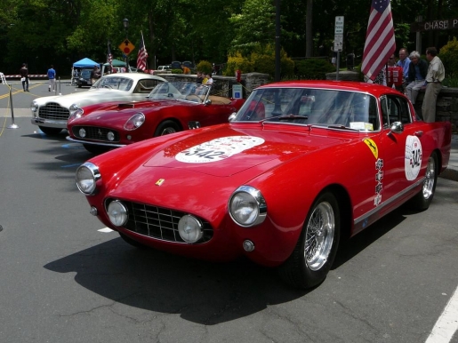 A lineup of classic Ferraris When it comes to classic cars 