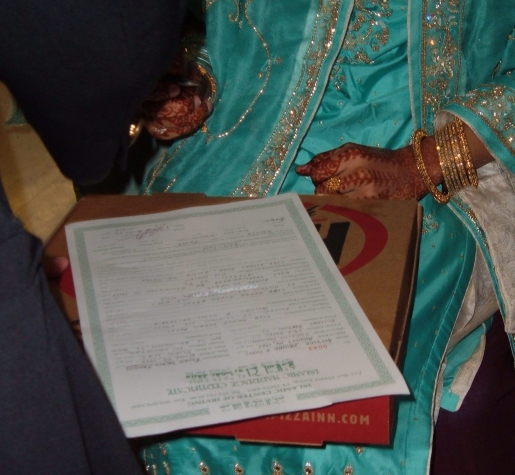 Examples of islamic marriage contract