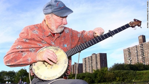 The late, great Pete Seeger.