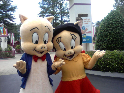 porky pig that. Porky Pig is an fairly