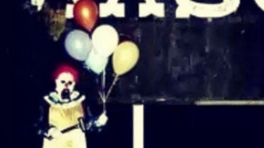 That's the scary clown of Wasco, California.